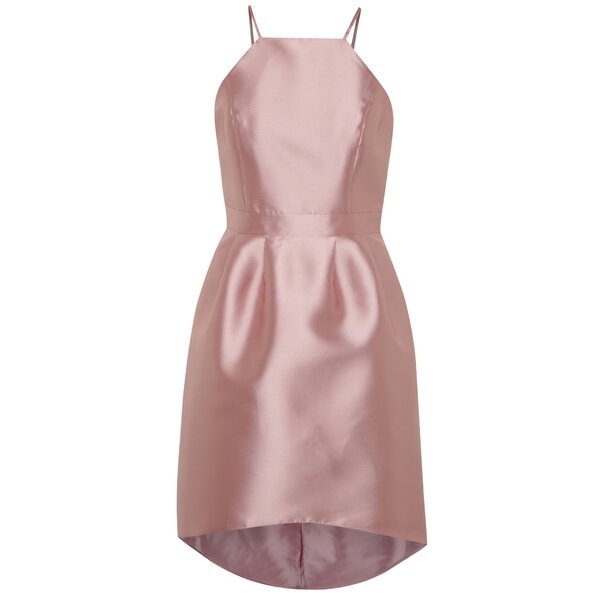 Rochie roz Miss Selfridge cu aspect satinat