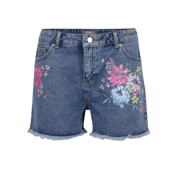 Pantaloni scurți albaștri Dorothy Perkins din denim