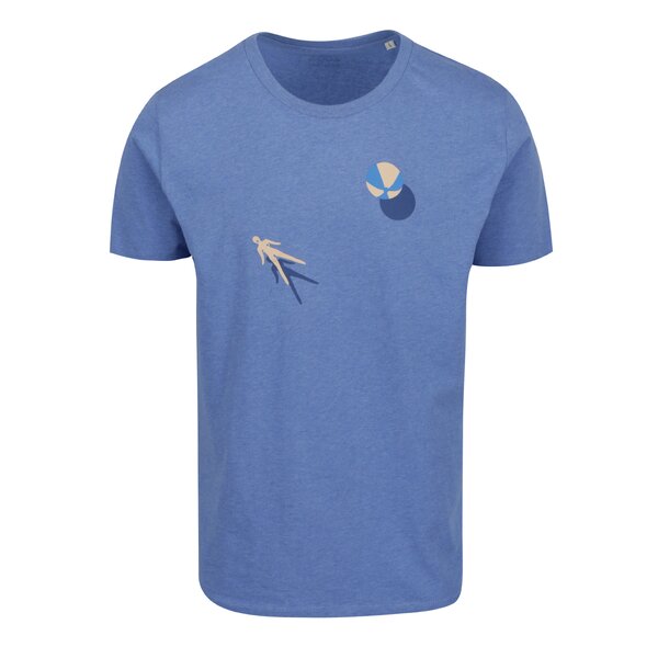 Tricou albastru cu print funny ZOOT Originál Pool fun