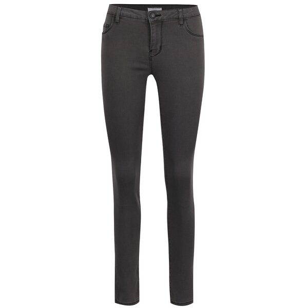 Blugi skinny gri Jacqueline de Yong Ulle