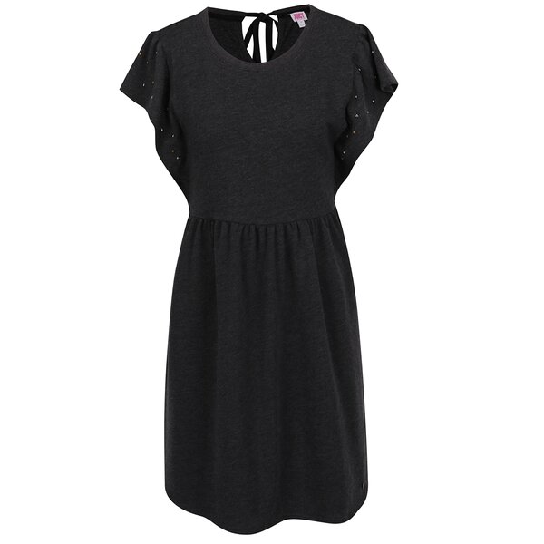 Rochie gri închis Juicy Couture cu decupaj la spate