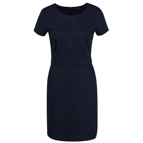 Rochie albastra cu maneci scurte VERO MODA Maya