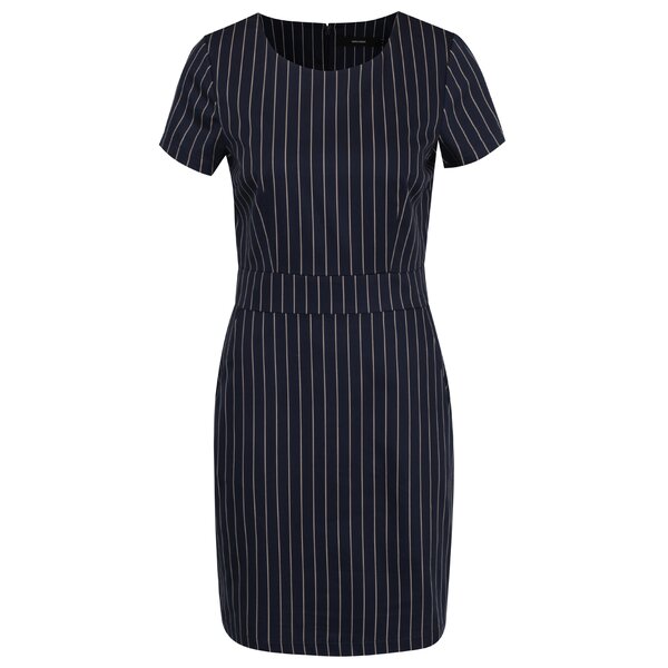 Rochie albastra cu dungi albe VERO MODA Maya