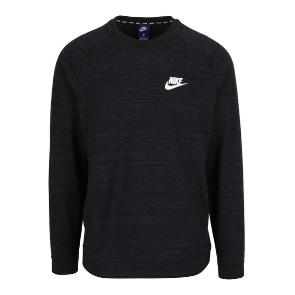 Bluza sport negru melanj cu buzunar pentru barbati Nike Modern