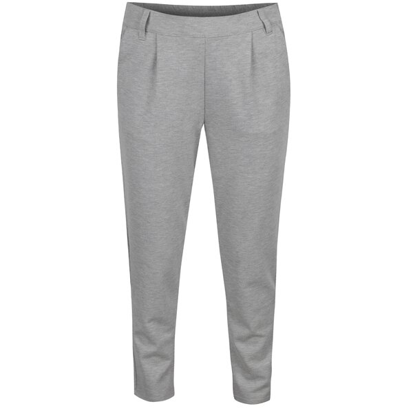 Pantaloni conici gri melanj Jacqueline de Yong Betty