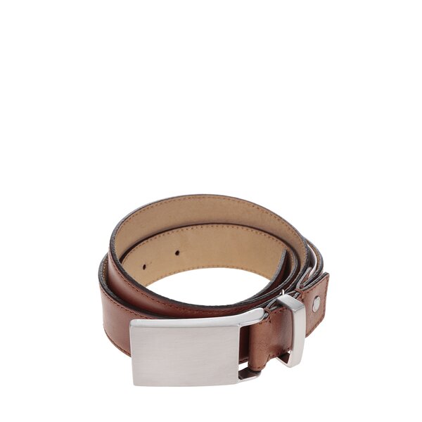 Curea maro din piele Selected Homme Belt