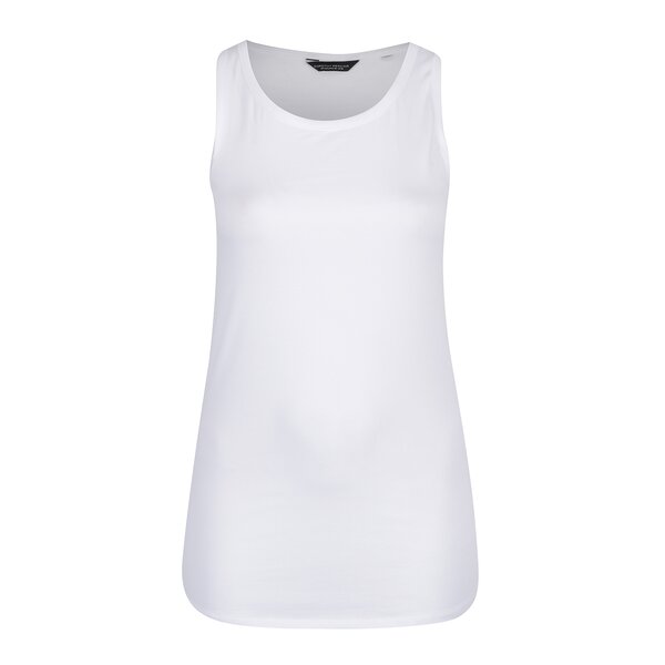 Top alb cu decolteu rotund Dorothy Perkins Curve