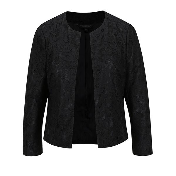 Jachetă neagră din dantelă Dorothy Perkins