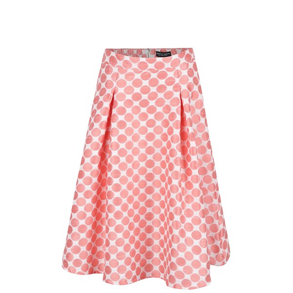 Fustă crem & roz Dorothy Perkins cu buline
