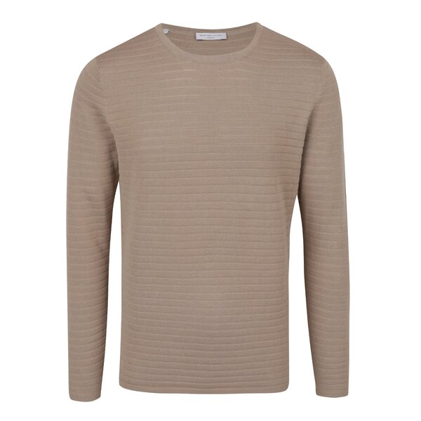 Bluza bej cu dungi Selected Homme Jinx