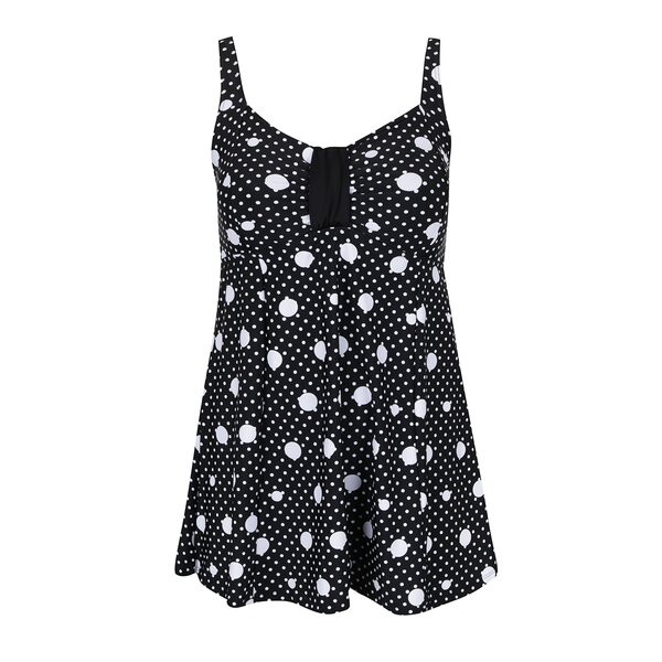 Costum de baie Ulla Popken cu buline