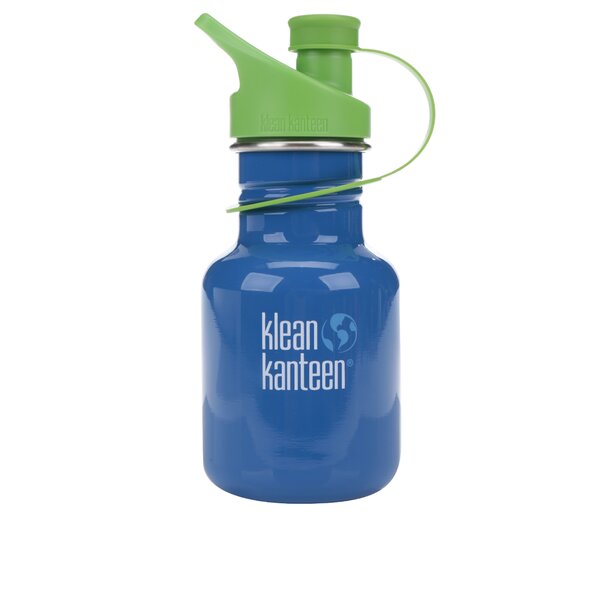 Sticlă de apă albastru & verde Klean Kanteen Kid Classic Sport 355 ml a Sticlă de apă albastru & verde Klean Kanteen Kid Classic Sport 355 ml a