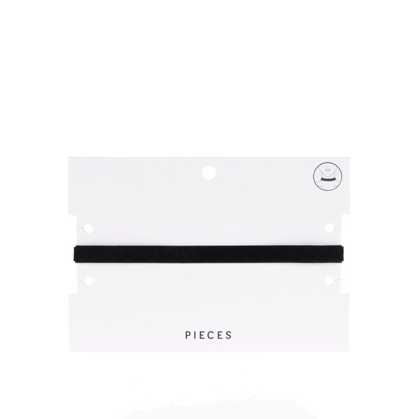 Choker negru din catifea Pieces Figge
