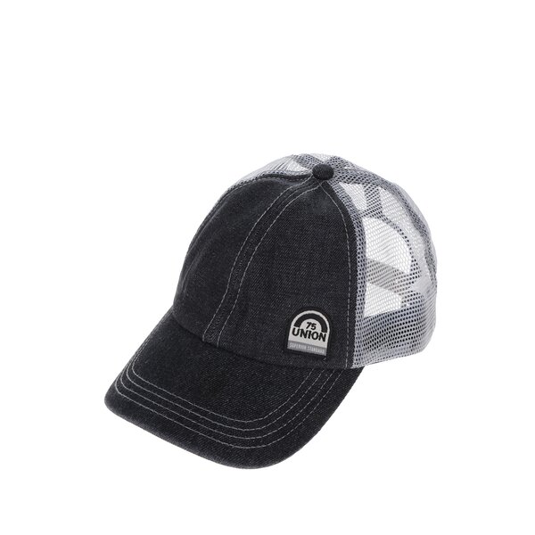 Sapca gri cu logo si plasa Jack & Jones Collar Worker
