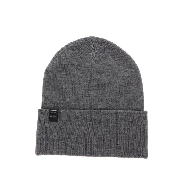 Caciulă gri melanj tricotata Jack & Jones Jack Beanie
