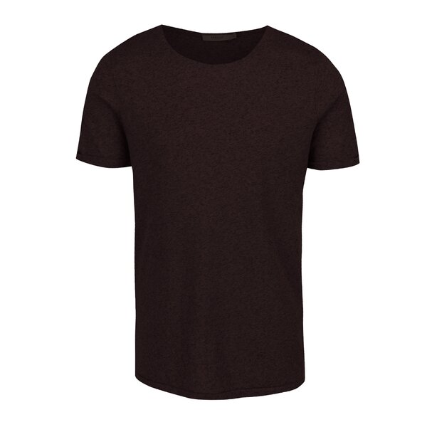 Tricou vișiniu melanj Jack & Jones Randy