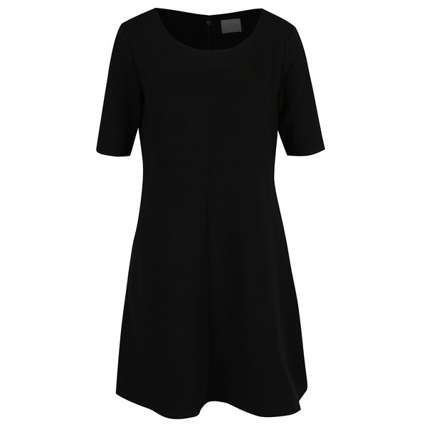Rochie neagră cloș VILA Caro