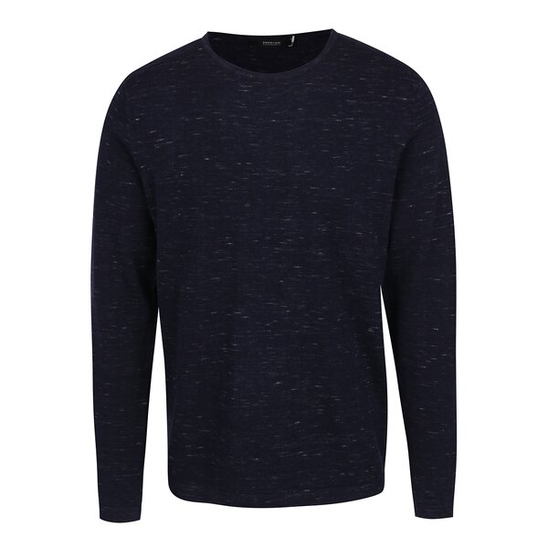 Pulover bleumarin melanj Jack & Jones Mikey