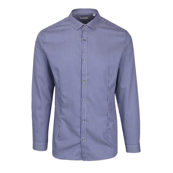 Cămașă albastră cu dungi slim fit Jack & Jones Premium Parma