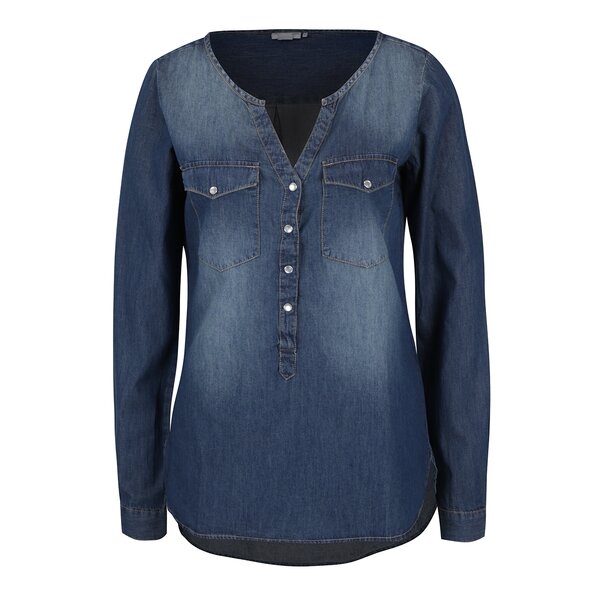 Bulză din denim cu capse Jacqueline de Yong Wyre