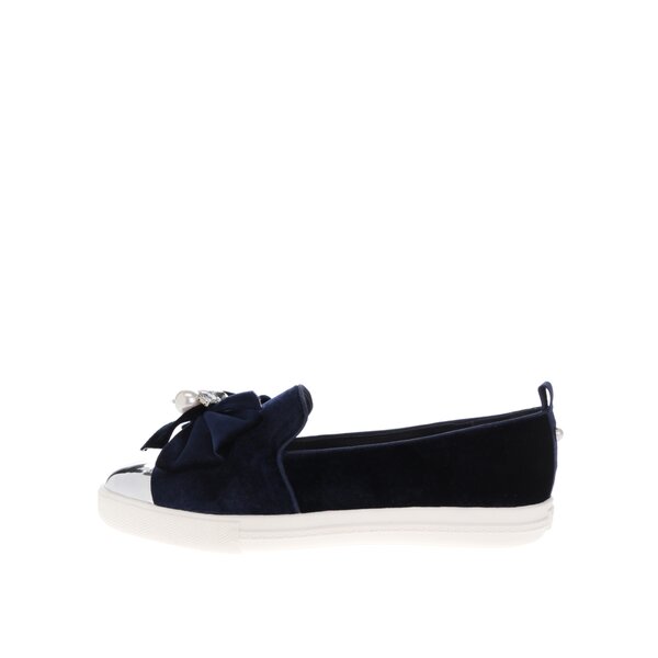 Pantofi loafer bleumarin cu aplicatii decorative - Miss KG Lottie