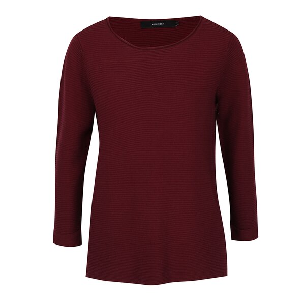 Pulover călduros burgundy - VERO MODA Anna