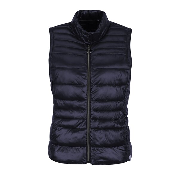 Vestă bleumarin matlasată cambrată VERO MODA Alma
