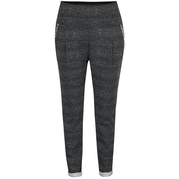 Pantaloni sport gri cu talie înaltă Blutsgeschwister