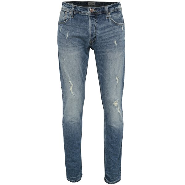 Blugi bleumarin slim fit Jack & Jones Tim