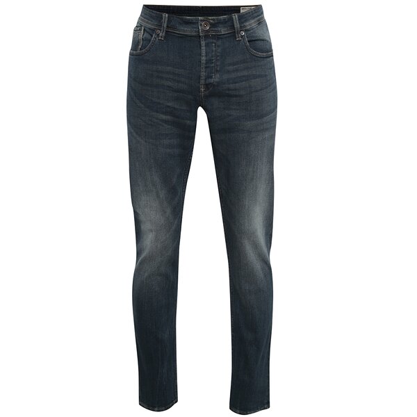 Blugi albastru închis slim fit pentru bărbați Garcia Jeans Savio
