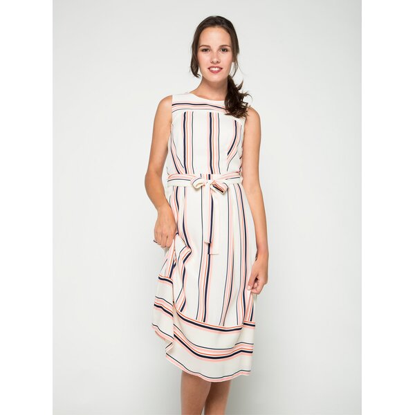Rochie crem cu dungi Dorothy Perkins