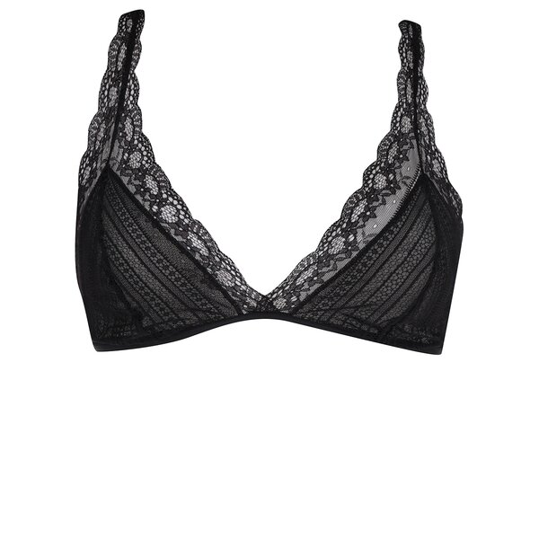 Sutien negru din dantelă Y.A.S Jenna