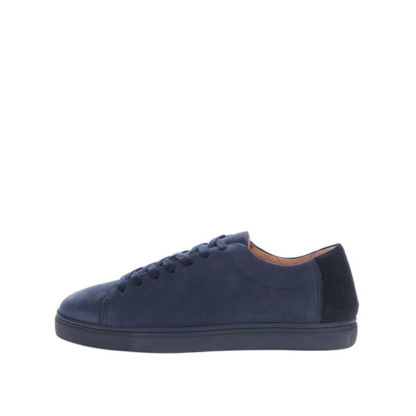 Pantofi sport bleumarin din piele întoarsă Selected Homme David