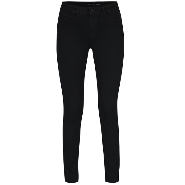 Blugi negri slim fit Vero Moda Seven