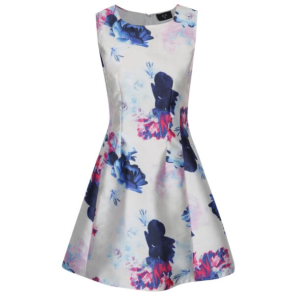 Rochie crem cu flori - AX Paris