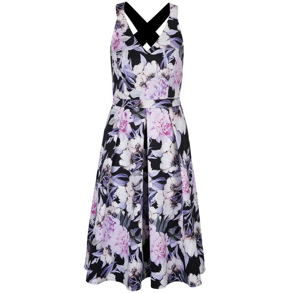 Rochie midi multicoloră cu bretele late Dorothy Perkins