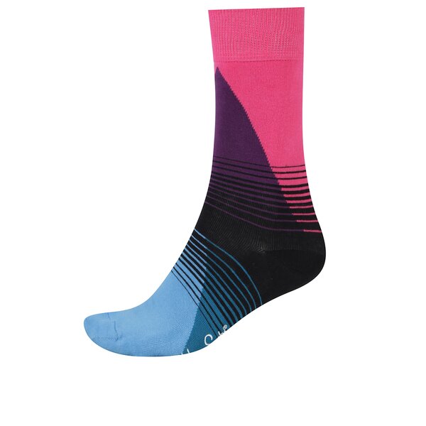 Șosete multicolore înalte pentru bărbați Happy Socks 80s Fade