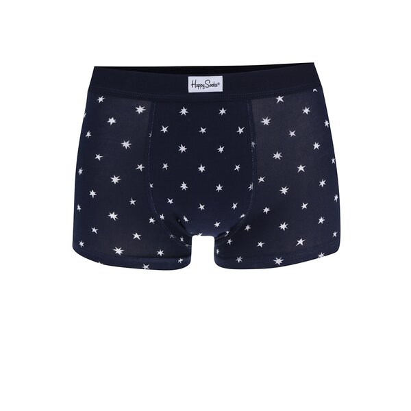 Boxeri bleumarin cu model cu steluțe Happy Socks Twinkle