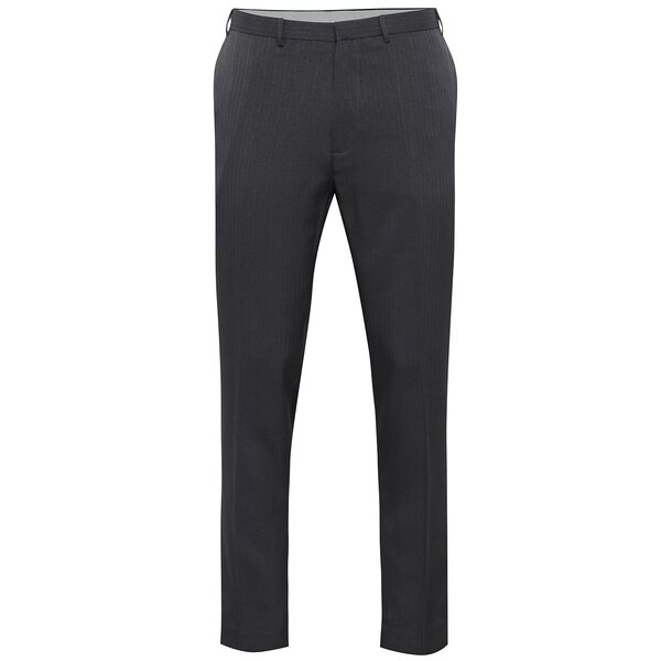 Pantaloni gri cu dungi - Burton Menswear London