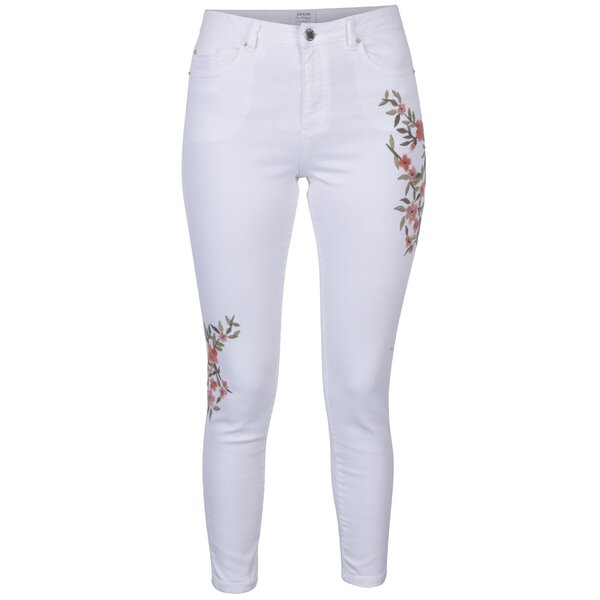 Blugi albi cu talie înaltă - Miss Selfridge