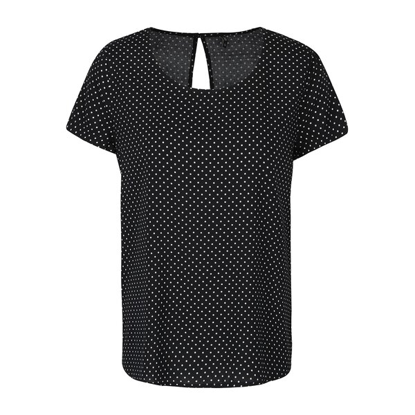 Top alb& negru cu model puncte - ONLY First