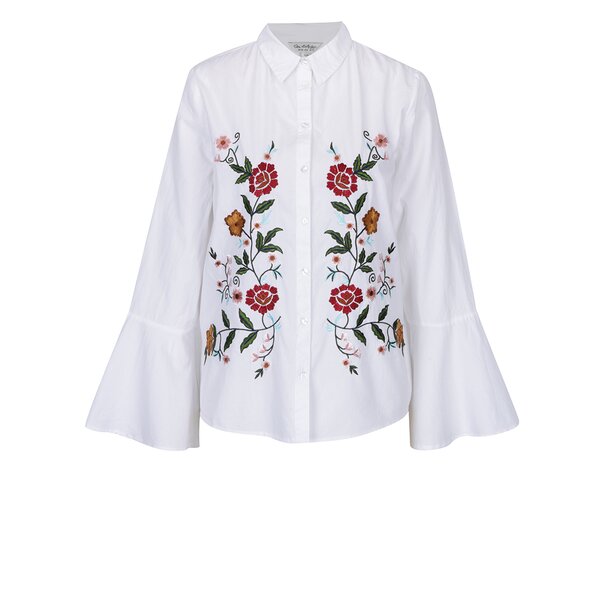 Cămașă albă cu broderie - Miss Selfridge