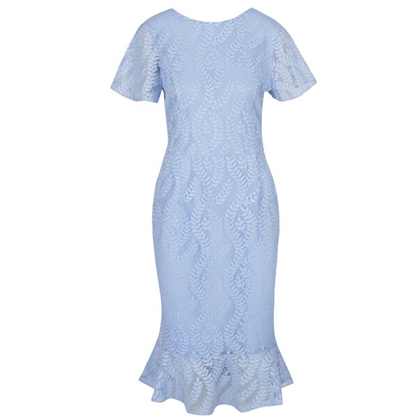 Rochie midi albastră din dantelă Dorothy Perkins