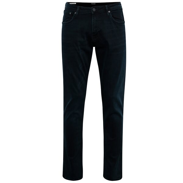 Blugi bleumarin slim fit Jack & Jones Glenn