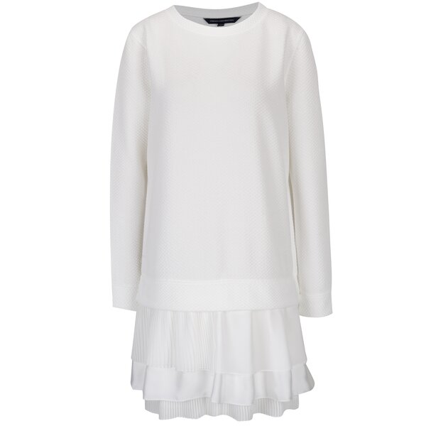 Rochie midi 2 în 1 crem French Connection Melba