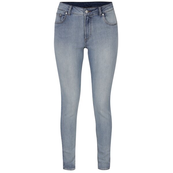 Blugi albaștri skinny cu talie medie Cheap Monday Mid