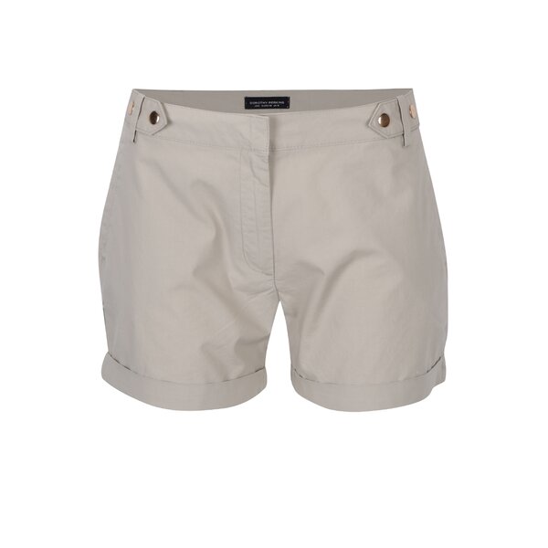 Pantaloni scurți bej cu capse Dorothy Perkins