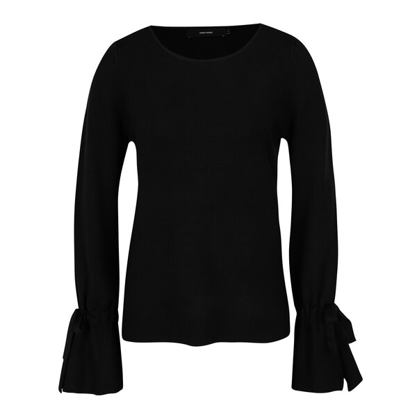 Pulover negru cu mâneci clopot - VERO MODA Montauge