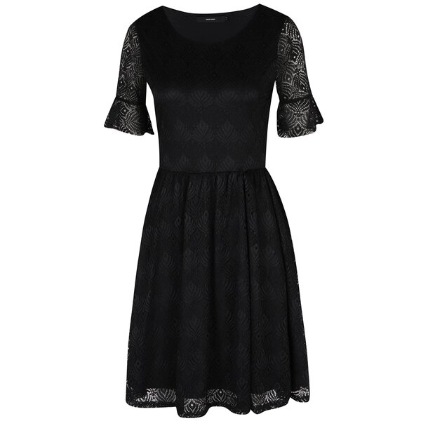 Rochie neagră din dantelă - VERO MODA Majse
