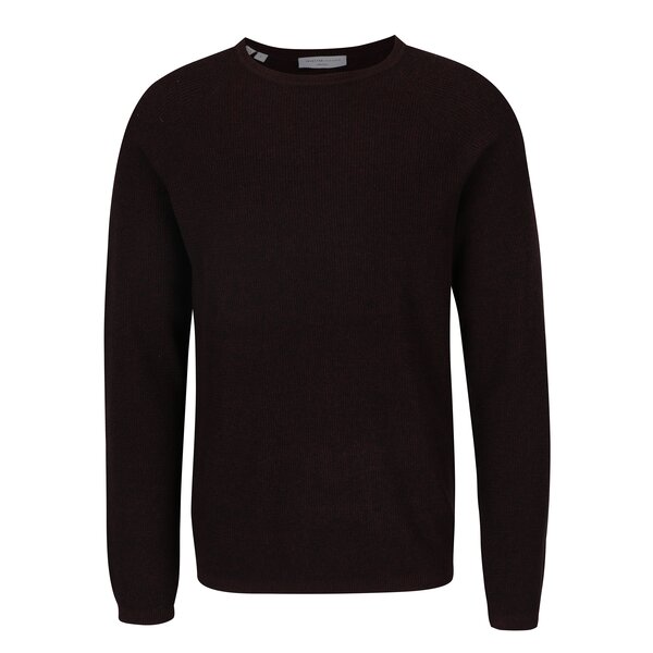 Pulover subțire burgundy - Selected Homme Shane